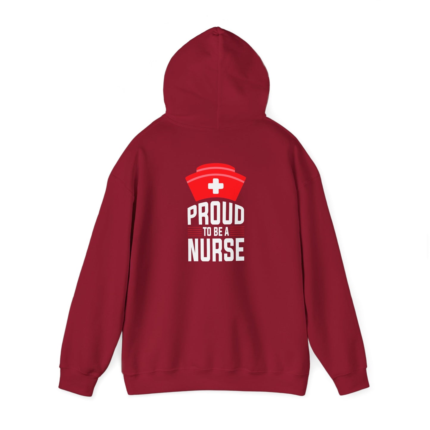 Nurse Life Hoodie - Unisex Heavy Blend™ Sweatshirt with Red Cross Design