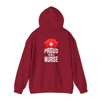 Nurse Life Hoodie - Unisex Heavy Blend™ Sweatshirt with Red Cross Design