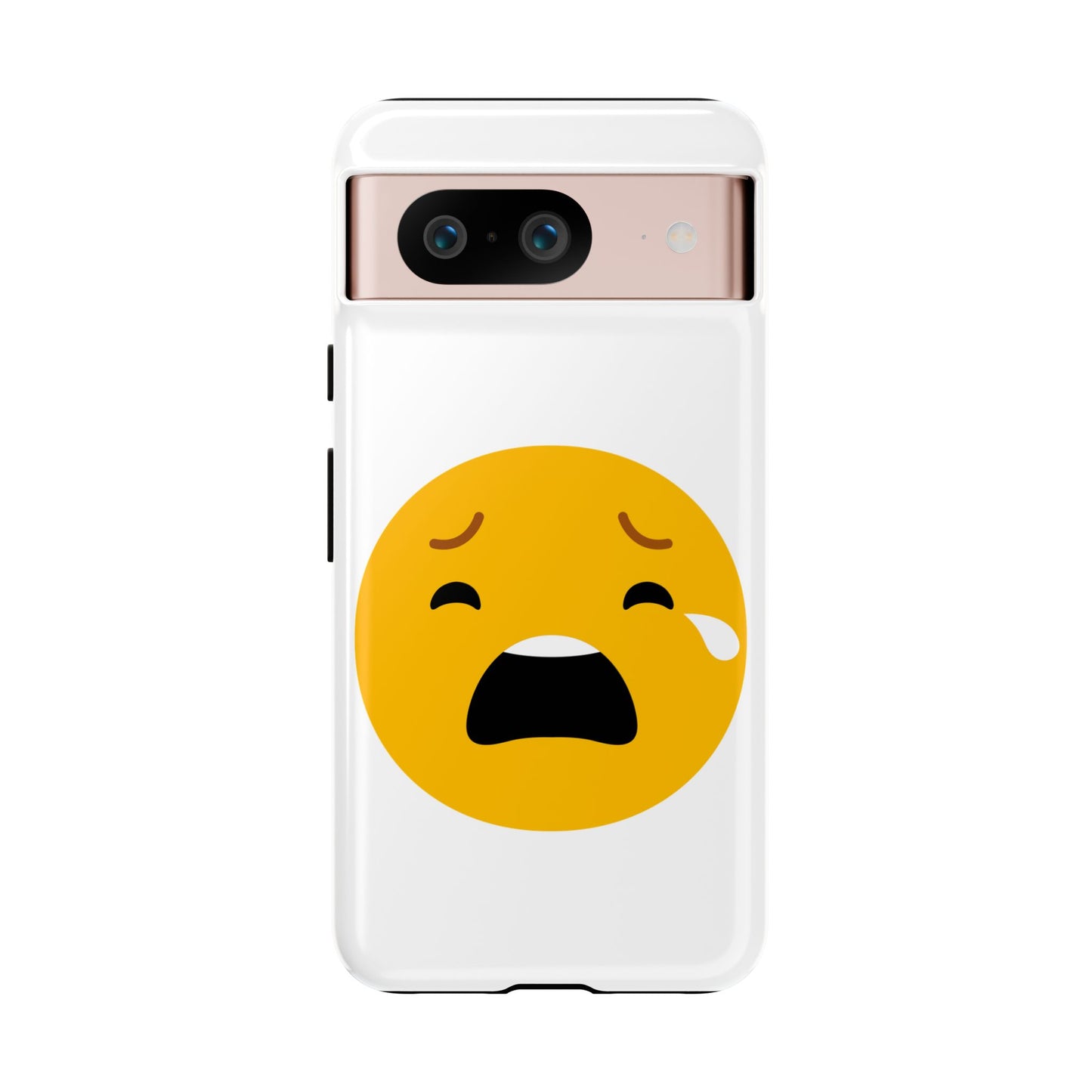 Emotional Tough Case – Sad Emoji Phone Case for Supportive Gifts