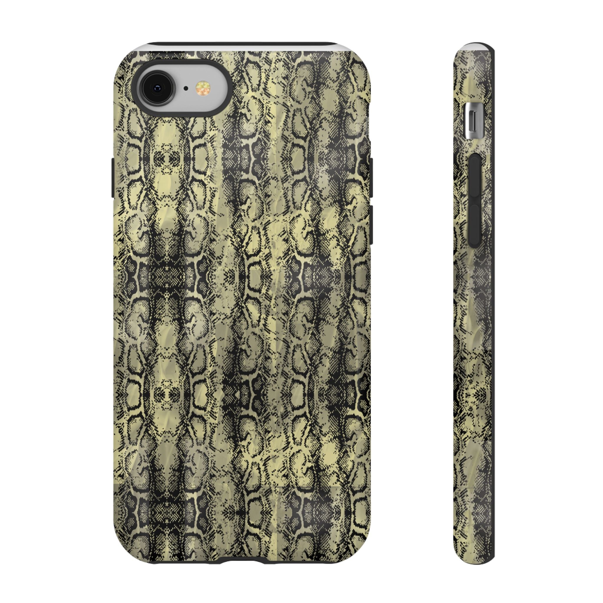 Snake Pattern Phone Case – Tough & Stylish Protection for Your Device  Show off your wild side while keeping your phone protected with this sleek snake pattern case—designed for both fashion and function.