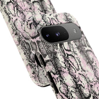 Stylish Snake Print Phone Case - Tough Protection for Trendsetters