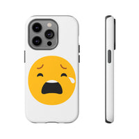 Emotional Tough Case – Sad Emoji Phone Case for Supportive Gifts