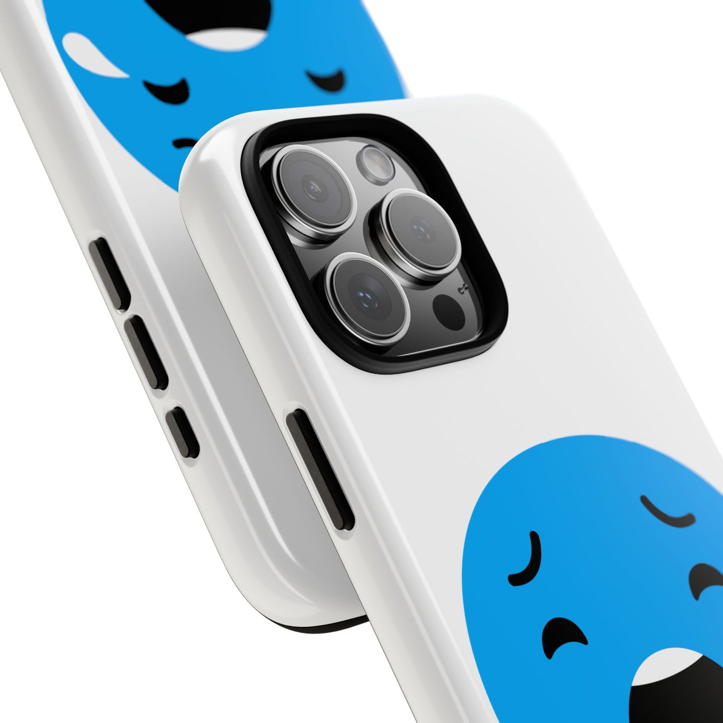 Funny Sad Face Phone Case - Tough and Stylish