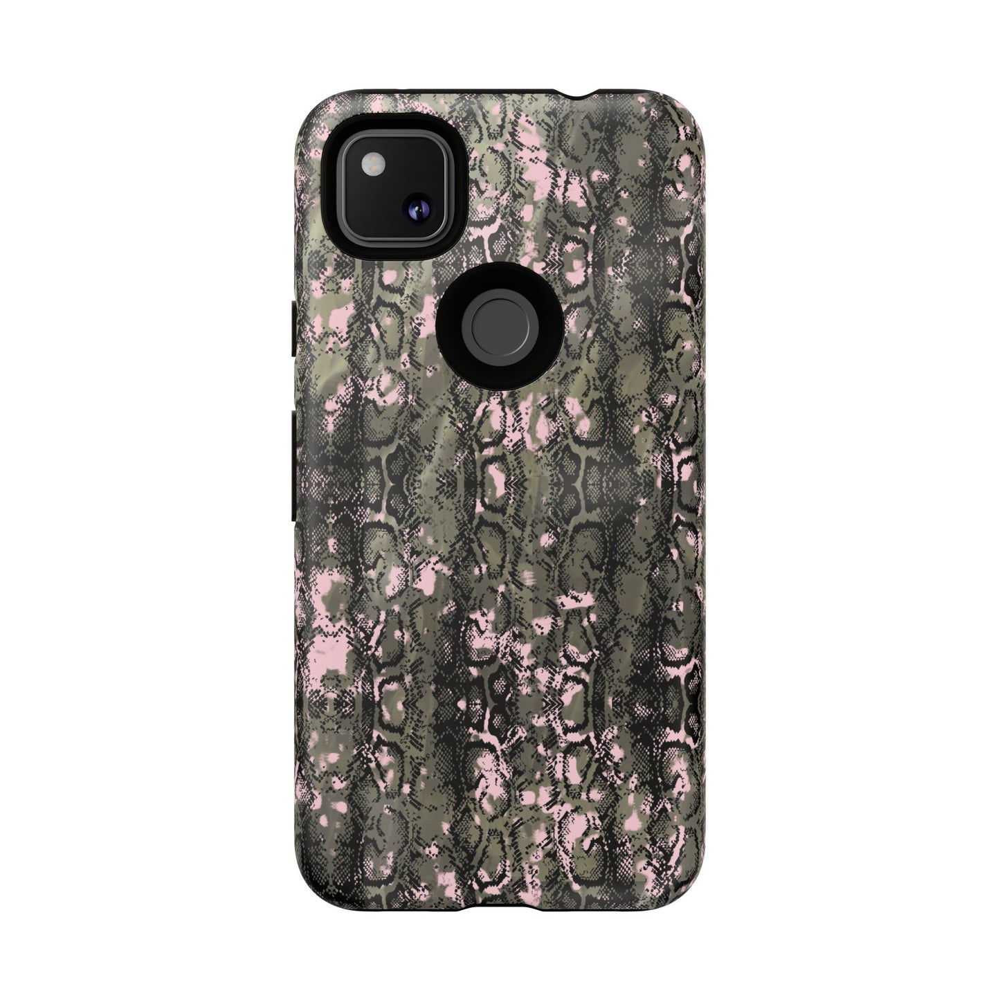 Stylish Snake Print Phone Case for Tough Protection
