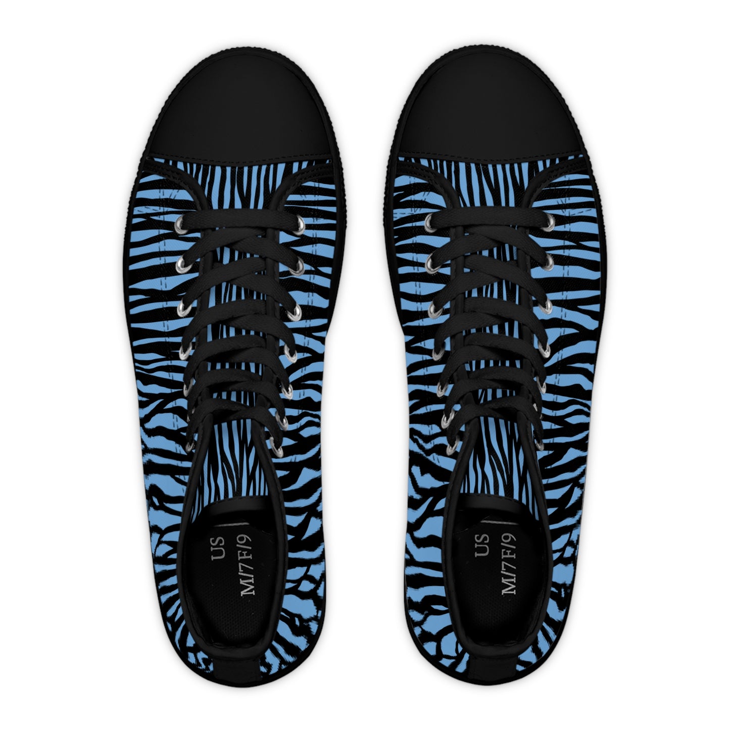 Fierce Striped High Top Sneakers for Trendsetters