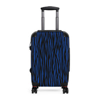 Bold Striped Suitcase - Stylish Travel Luggage for Adventurers