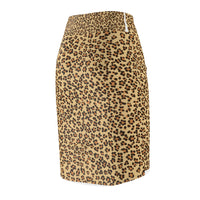 Stylish Leopard Print Women's Pencil Skirt