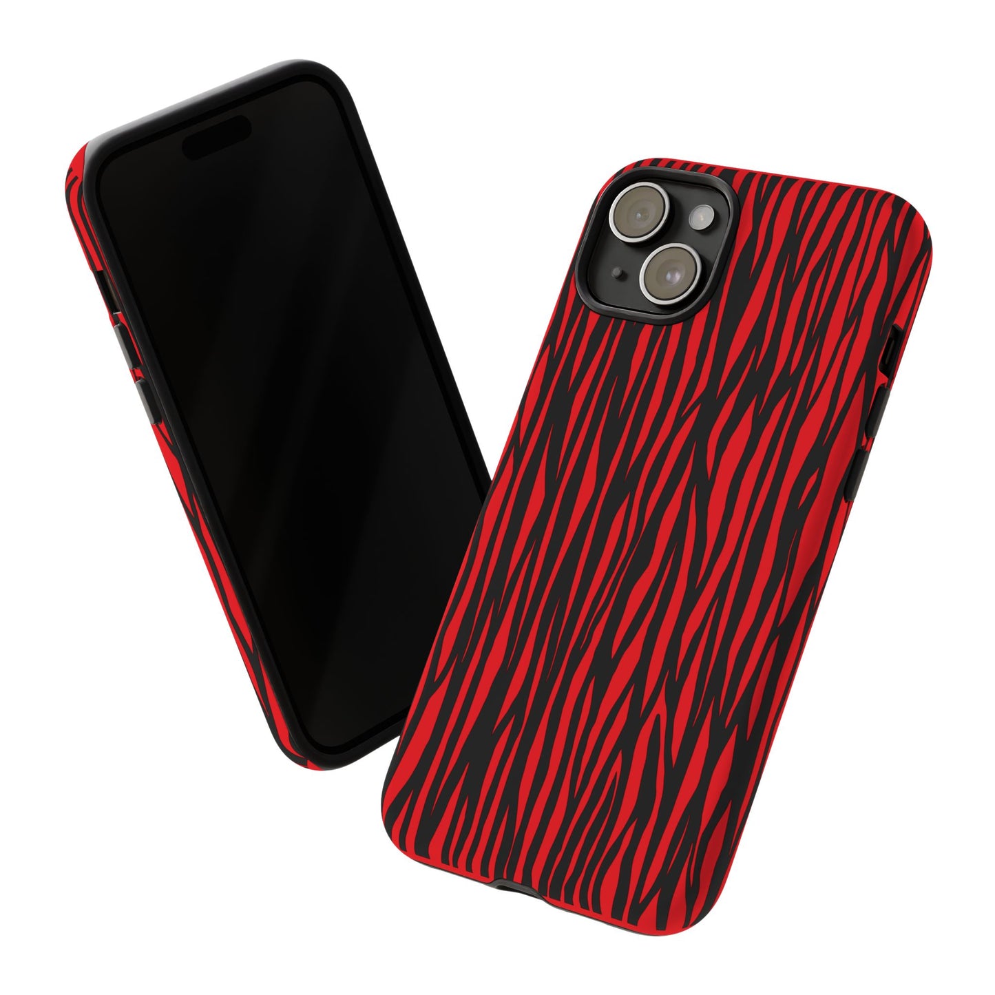 Bold Zebra Print Phone Case - Tough Protection for Trendsetters