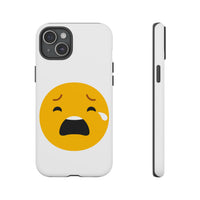 Emotional Tough Case – Sad Emoji Phone Case for Supportive Gifts