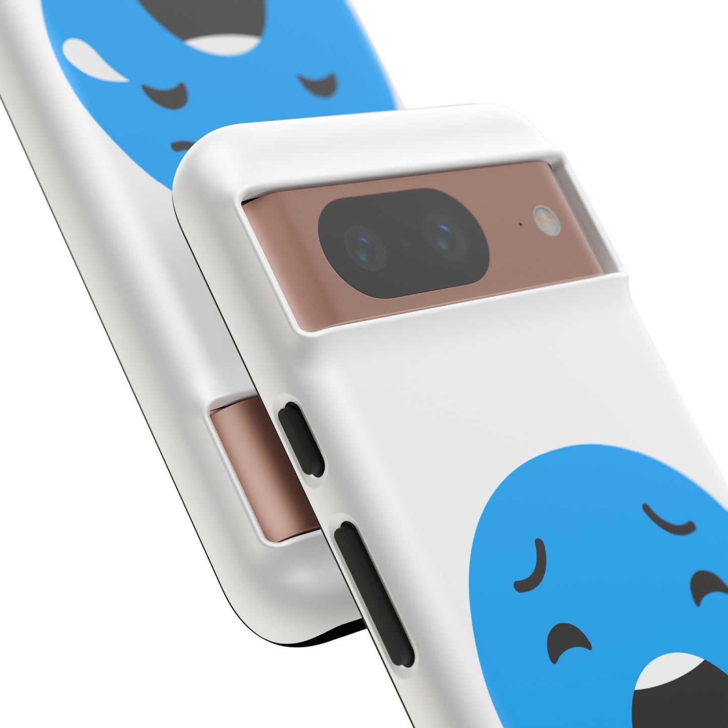 Funny Sad Face Phone Case - Tough and Stylish