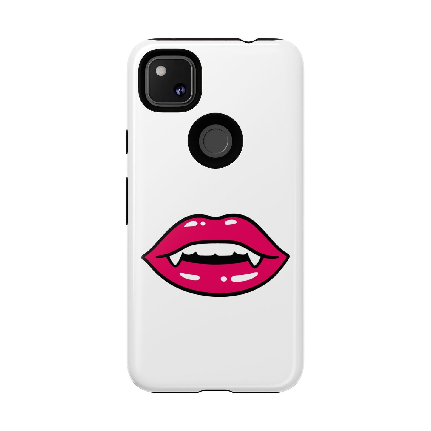 Vampire Mouth Phone Case - Tough Cases for Halloween, Gift for Spooky Lovers, Quirky Phone Accessories, Fun Tech Gear