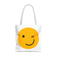 Smiley Face Tote Bag - Fun and Cheerful Everyday Accessory
