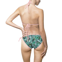 Tropical Floral Women's Bikini Swimsuit - Perfect for Summer Fun