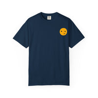Smile Circle Unisex Garment-Dyed T-Shirt - Fun Casual Tee for Everyday Wear