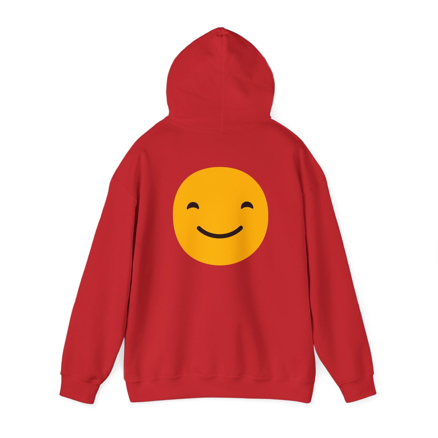 Smiley Face Unisex Hoodie - Happy Vibe Sweatshirt