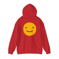Smiley Face Unisex Hoodie - Happy Vibe Sweatshirt