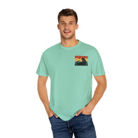 Coastal Vibe Unisex Garment-Dyed T-shirt with Otter Design