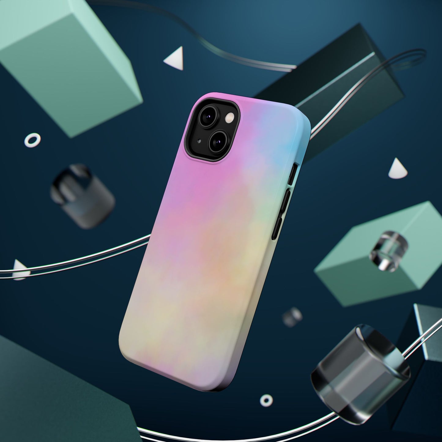 Stylish Magnetic Tough Cases – Colorful Gradient Design for Everyday Durability  Brighten up your device with vibrant color and unbeatable protection in one sleek package.