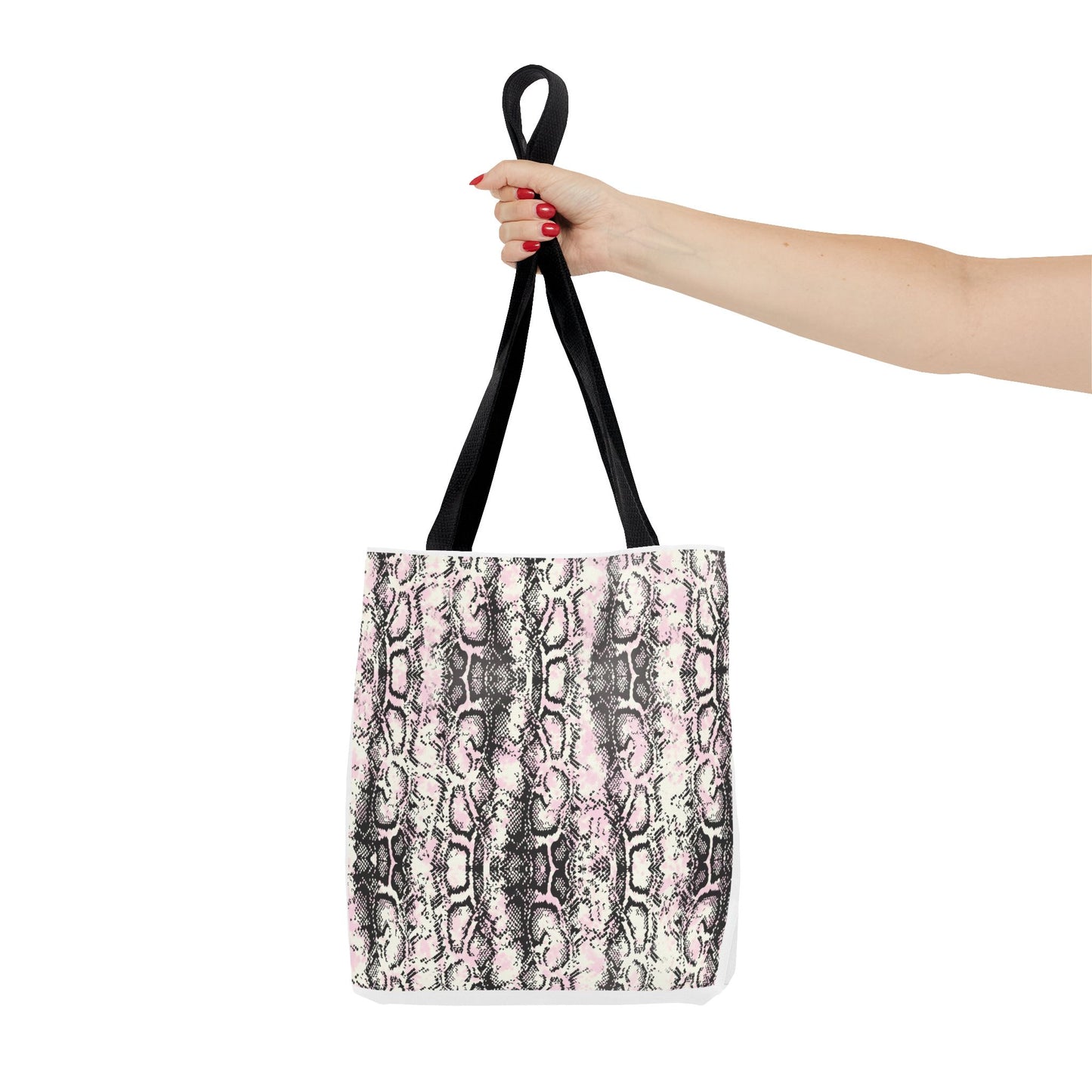 Elegant Python Print Tote Bag - Stylish and Trendy Carryall for Everyday Use