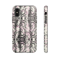 Stylish Snake Print Phone Case - Tough Protection for Trendsetters