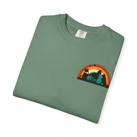 Rainbow Animal Scene Unisex T-Shirt - Nature Lover's Gift