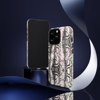 Stylish Snake Print Phone Case - Tough Protection for Trendsetters