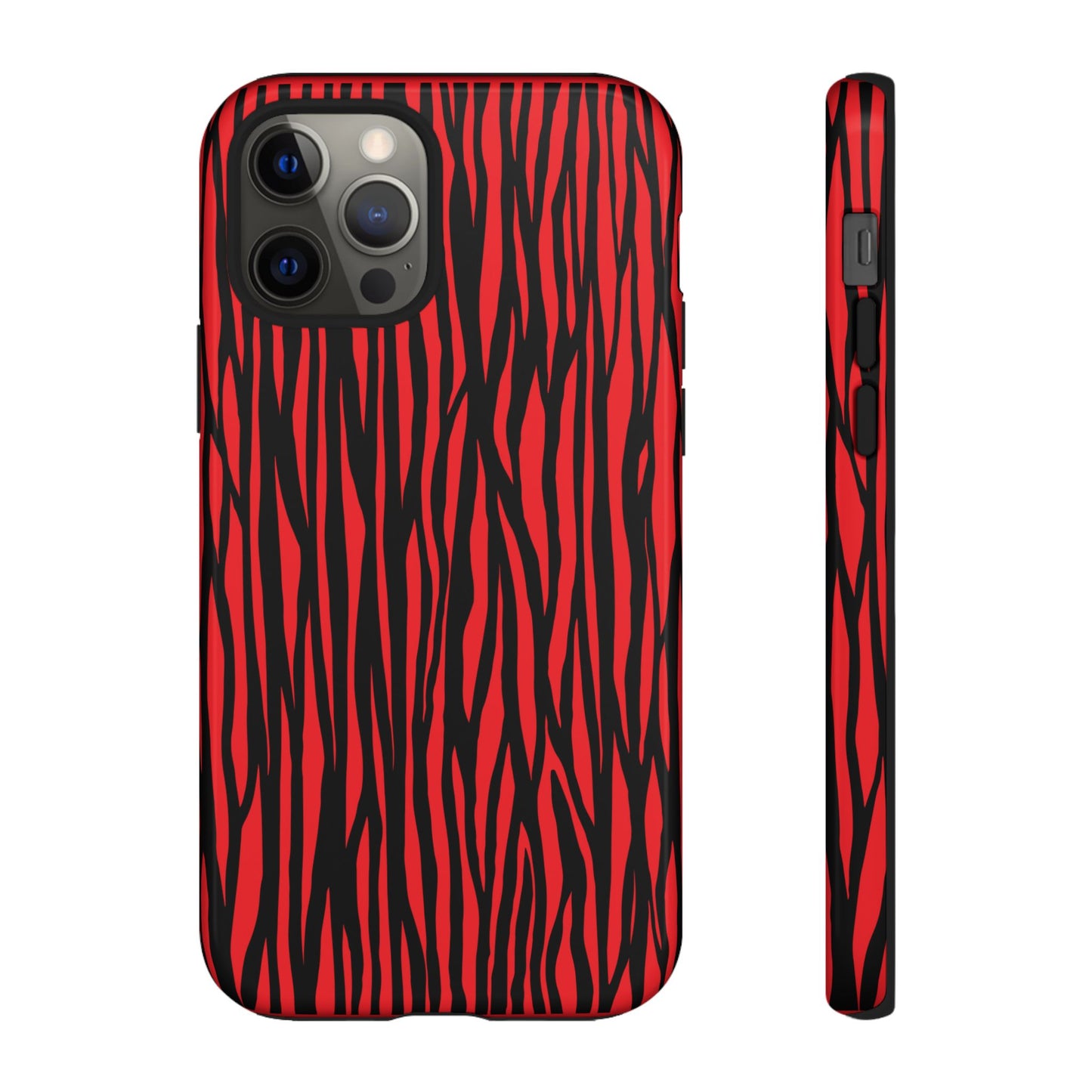 Bold Zebra Print Phone Case - Tough Protection for Trendsetters
