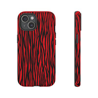 Bold Zebra Print Phone Case - Tough Protection for Trendsetters