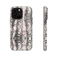 Stylish Snake Print Phone Case - Tough Protection for Trendsetters