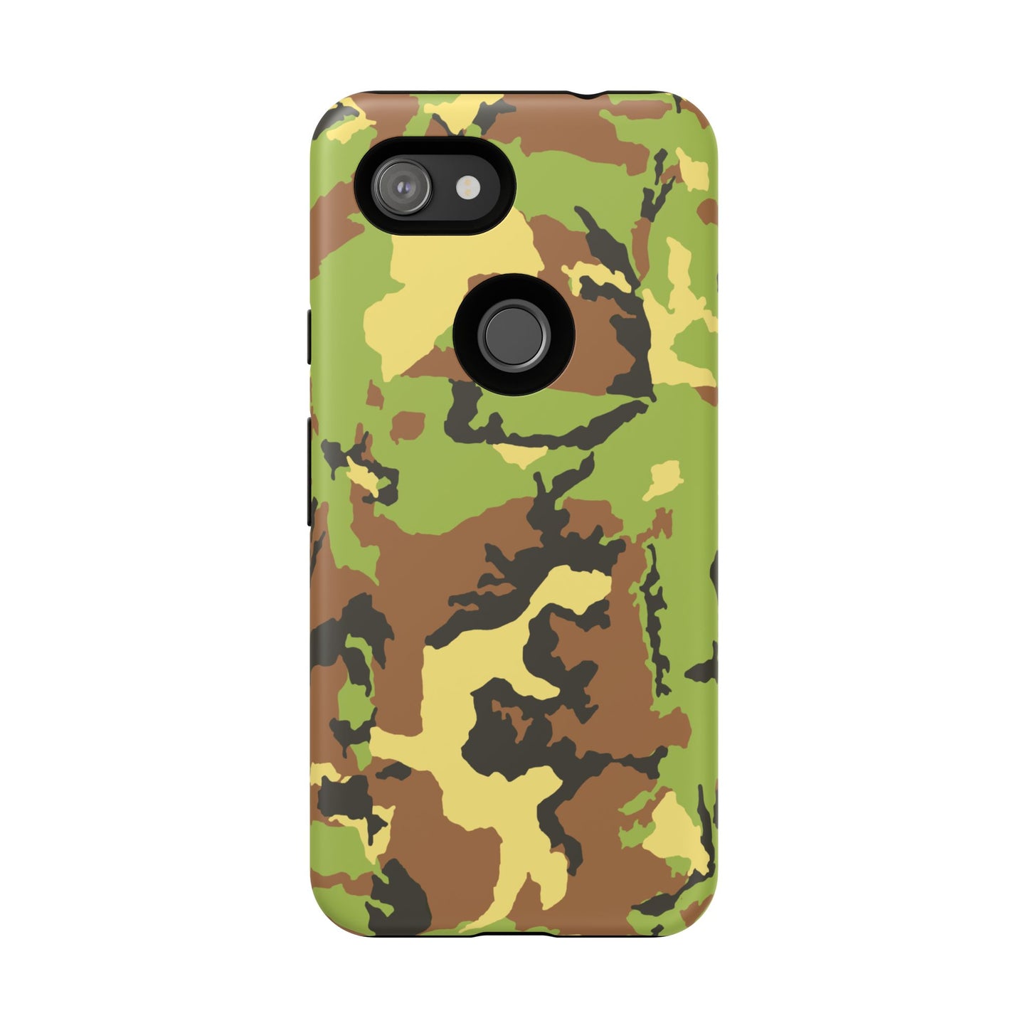 Camo Tough Phone Case - Durable Military Style Cover for Adventure Lovers