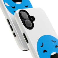 Funny Sad Face Phone Case - Tough and Stylish