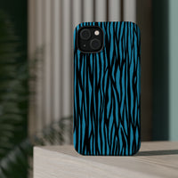 Zebra Print Magnetic Tough Case for iPhone - Durable & Stylish Phone Protection