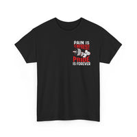 Temporary Pride Unisex Cotton Tee, Fitness Shirt, Apparel, Workout Top,  Gift, Celebration Tee