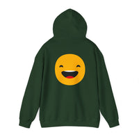 Happy Emoji Unisex Hoodie - Cozy Sweatshirt with Smiley Face Design