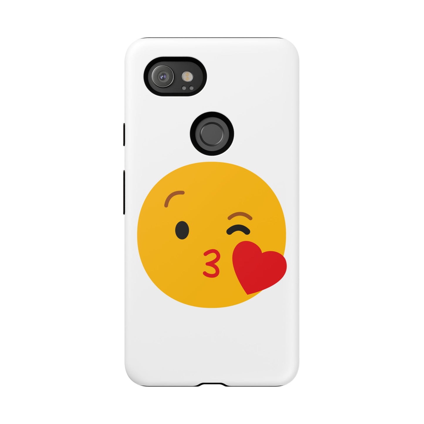 Cute Emoji Phone Case - Kissy Face Design for Stylish Protection