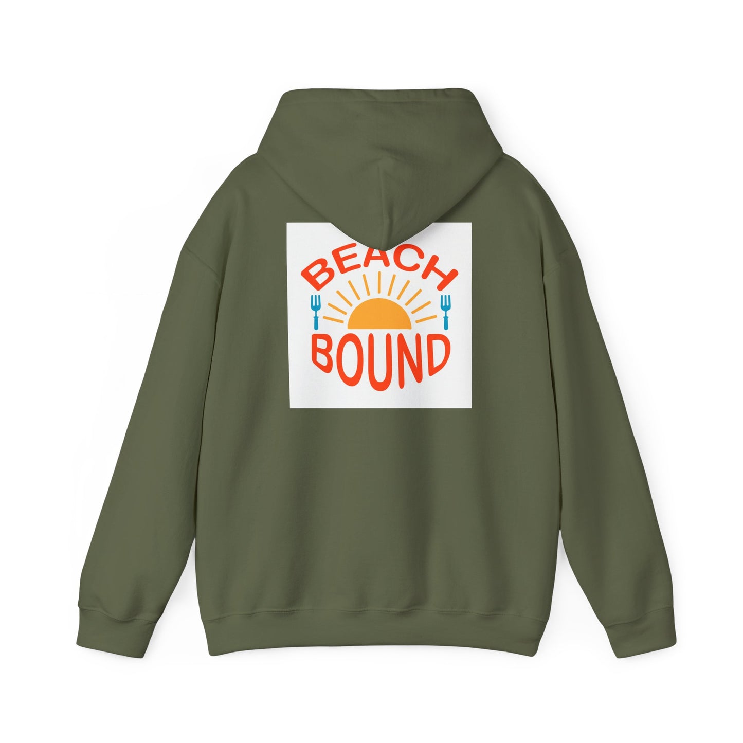 Beach Bound Hoodie – Perfect for Summer, Beach Days, Vacation, Travel, Gifts