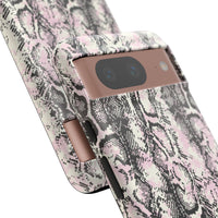 Stylish Snake Print Phone Case - Tough Protection for Trendsetters