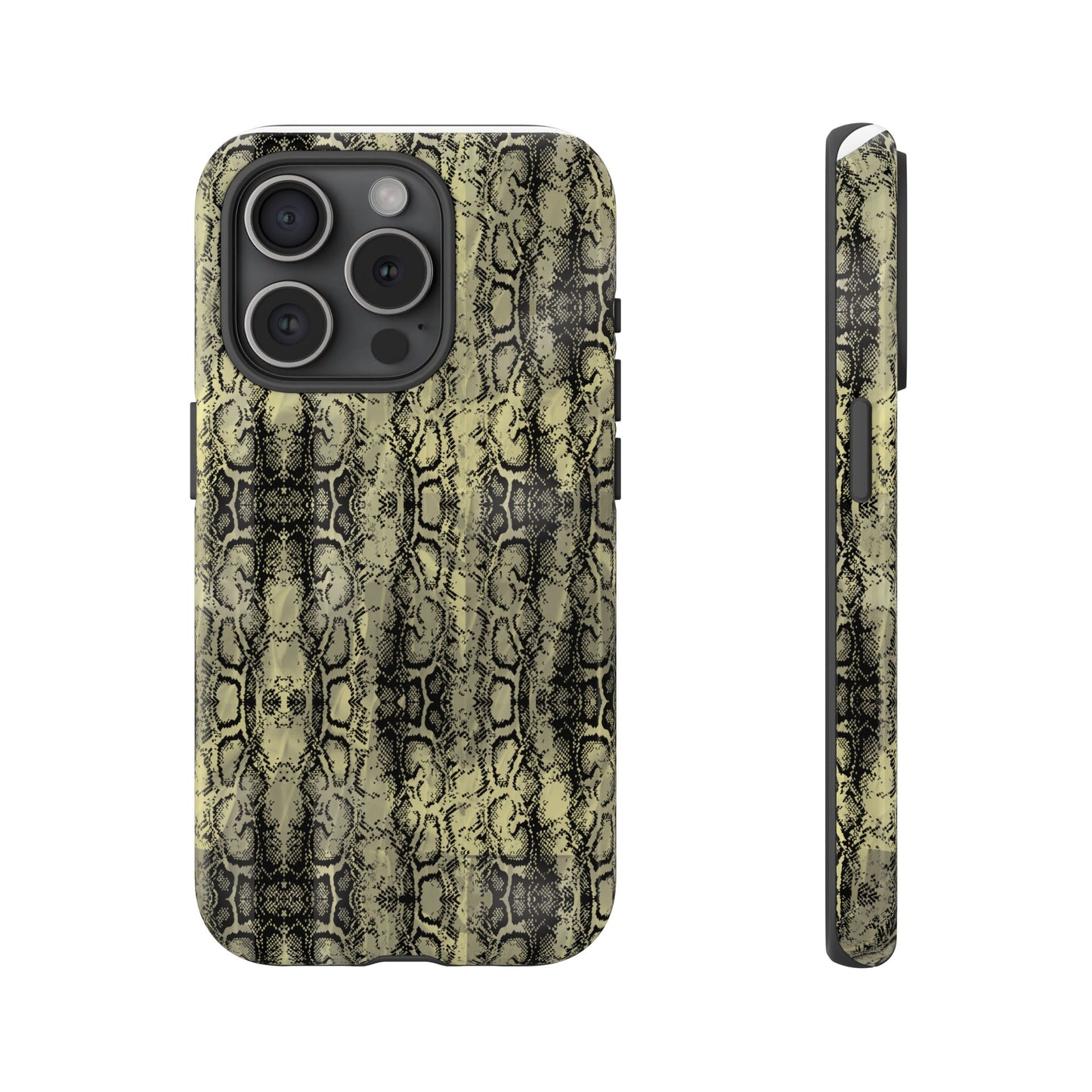 Snake Pattern Phone Case – Tough & Stylish Protection for Your Device  Show off your wild side while keeping your phone protected with this sleek snake pattern case—designed for both fashion and function.