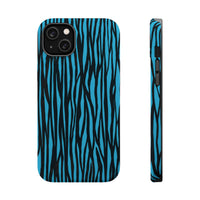 Zebra Print Magnetic Tough Case for iPhone - Durable & Stylish Phone Protection