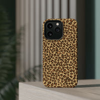 Leopard Print Magnetic Tough Case for iPhone – Bold Style, Rugged Protection  Make a fierce statement while keeping your iPhone safe with this stylish and durable magnetic tough case featuring a trendy leopard print design.