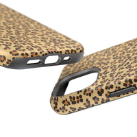 Leopard Print Magnetic Tough Case for iPhone – Bold Style, Rugged Protection  Make a fierce statement while keeping your iPhone safe with this stylish and durable magnetic tough case featuring a trendy leopard print design.