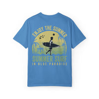 Vintage Summer Surf T-shirt, Summer Vibes, Beachwear, Unisex Graphic Tee, Casual Summer Apparel, Vacation Shirt