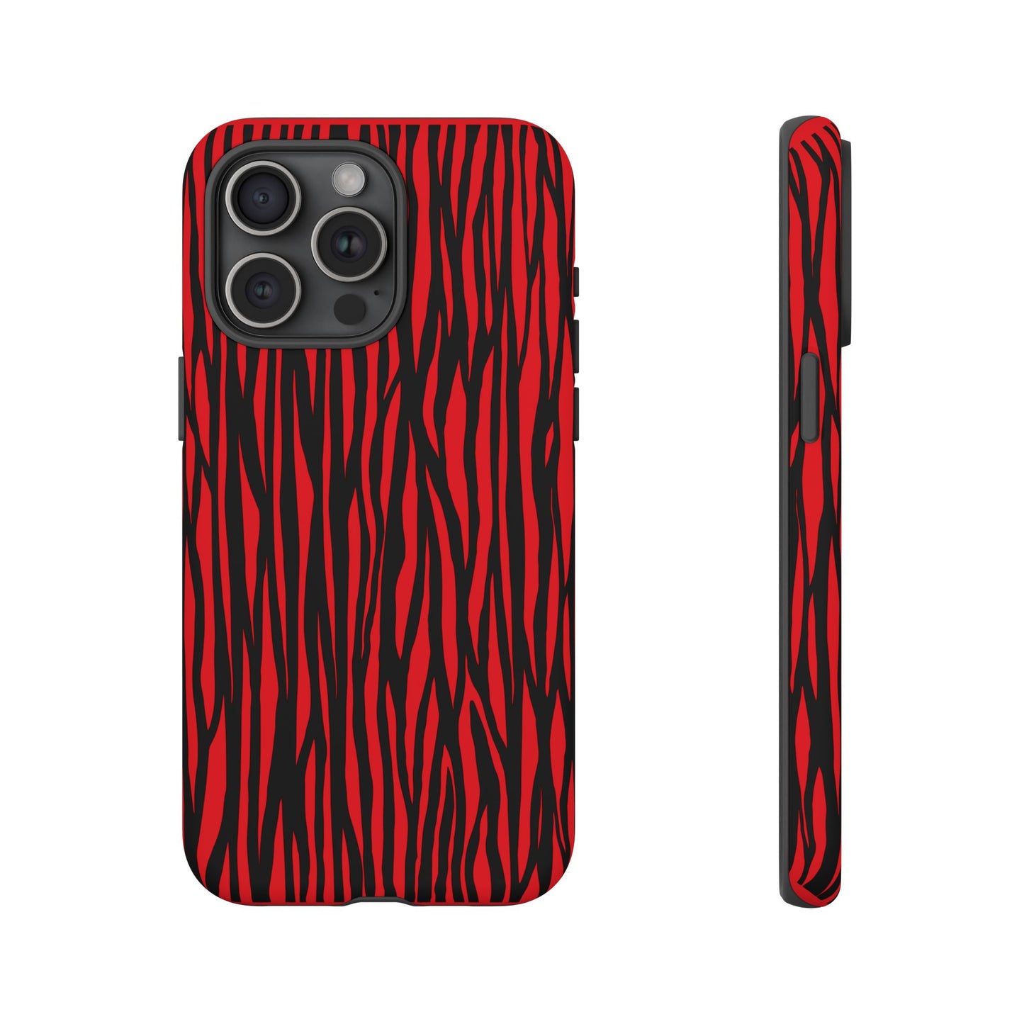 Bold Zebra Print Phone Case - Tough Protection for Trendsetters