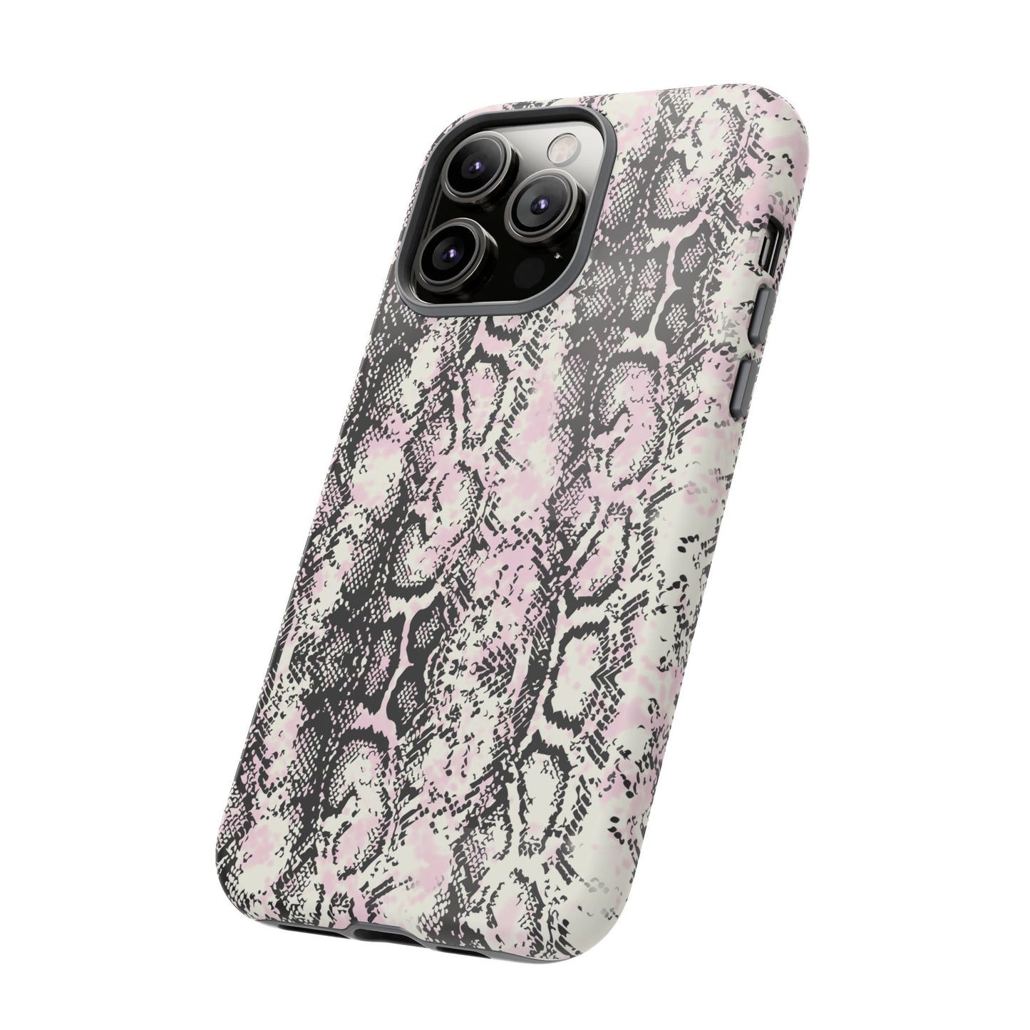 Stylish Snake Print Phone Case – Trendy Design, Tough Protection  Make a bold fashion statement while keeping your phone safe with this sleek and durable snake print case.