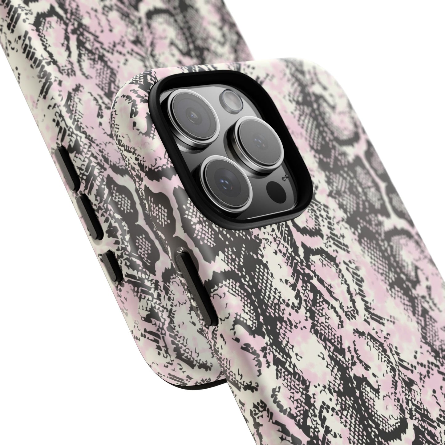Stylish Snake Print Phone Case - Tough Protection for Trendsetters