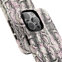 Stylish Snake Print Phone Case - Tough Protection for Trendsetters