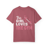 Gym Lover T-Shirt, Workout Shirt, Fitness Apparel, Gift for Gym Enthusiasts, Cute Exercise Top, Motivational Tee