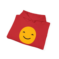 Smiley Face Unisex Hoodie - Happy Vibe Sweatshirt