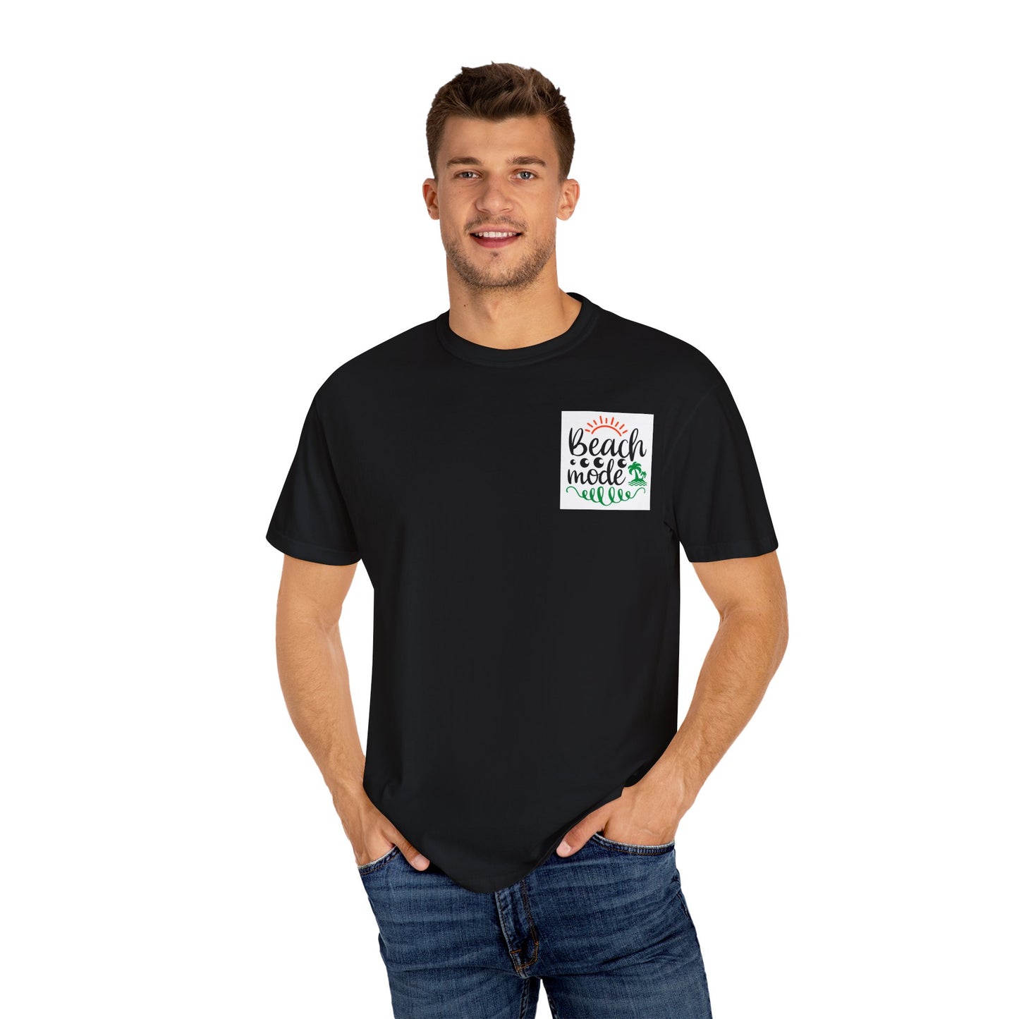 Beach Mode Unisex T-Shirt, Summer Vibes Tee, Vacation Outfit, Beachwear, Gift for Him/Her, Casual Wear