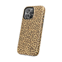 Leopard Print Magnetic Tough Case for iPhone – Bold Style, Rugged Protection  Make a fierce statement while keeping your iPhone safe with this stylish and durable magnetic tough case featuring a trendy leopard print design.